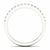 1/4 Carat Round Lab Grown Diamond 14K Gold Anniversary Band