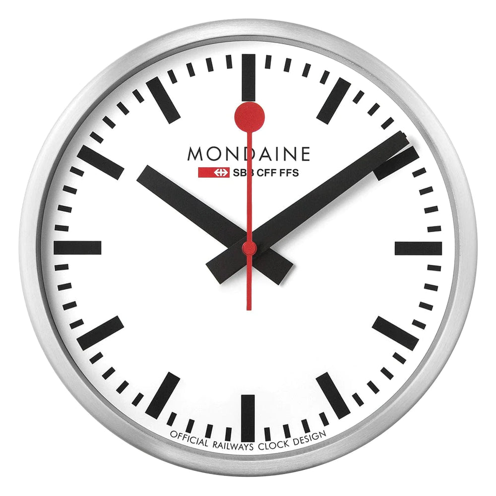 Mondaine Official Swiss Railways Stop2Go WiFi Wall Clock MSM.25S11