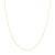 14K Yellow Gold 1.30mm Diamond Cut Cable Chain with Lobster Lock