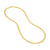 14K Yellow Gold 6.45mm Solid Miami Cuban Link Chain with Lobster Lock