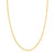 14K Yellow Gold 3.50mm Solid Miami Cuban Link Chain with Lobster Lock