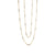 Lafonn Simulated Diamond Classic Station Necklace N0016CLG