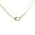 14K Yellow Gold 0.25cttw. Diamond Lobster Clasp Oval Link Necklace