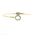 14K Yellow Gold 0.20cttw. Diamond Flexible Bangle Bracelet