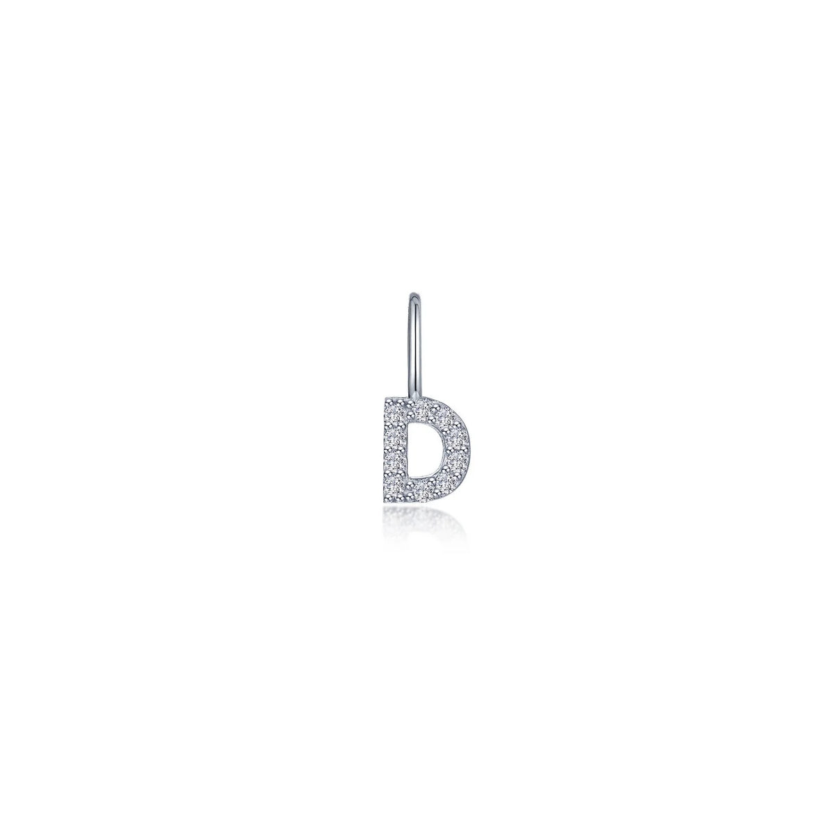 Lafonn Simulated Diamond Letter D Charm Pendant P2040CPD