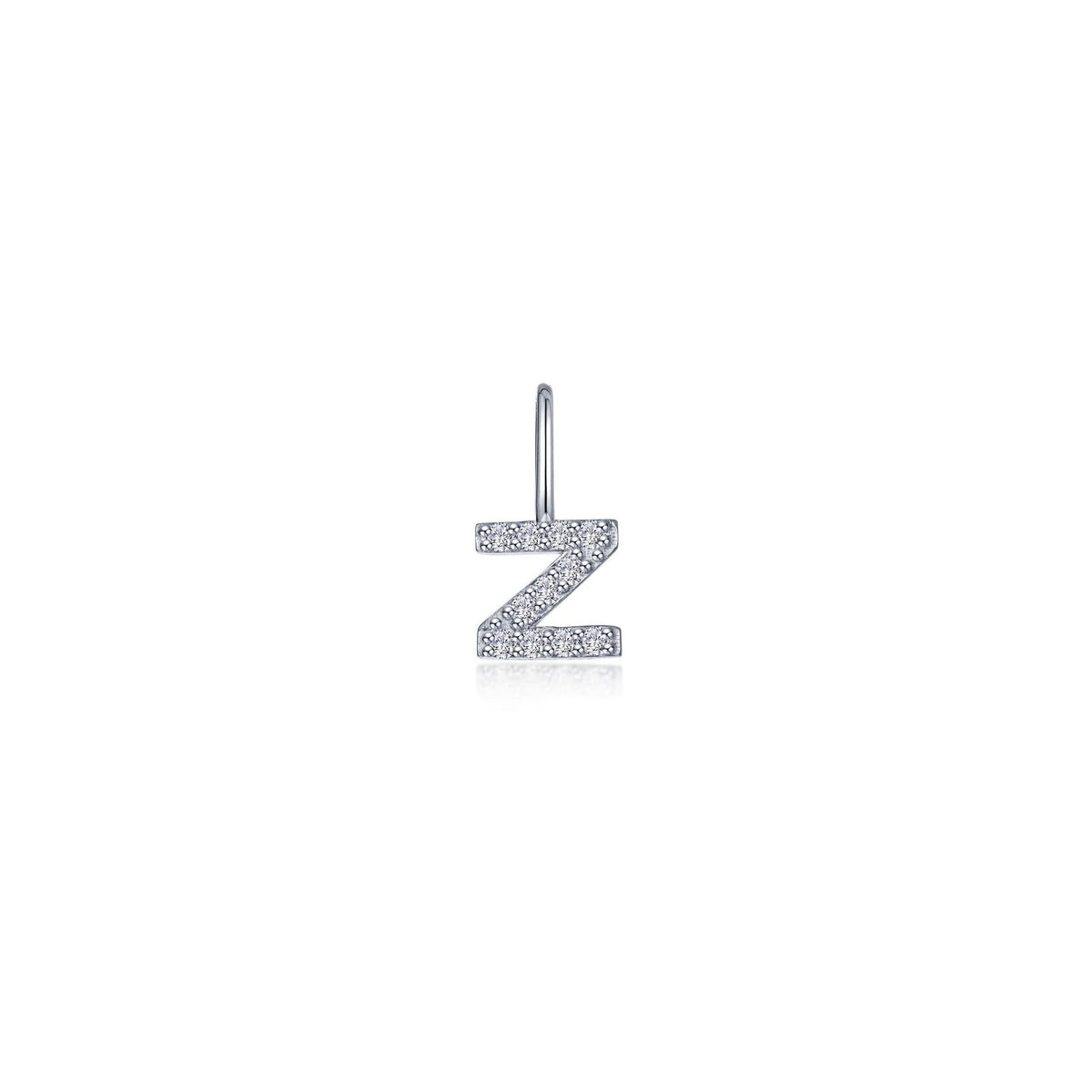 Lafonn Simulated Diamond Letter Z Charm Pendant P2040CPZ