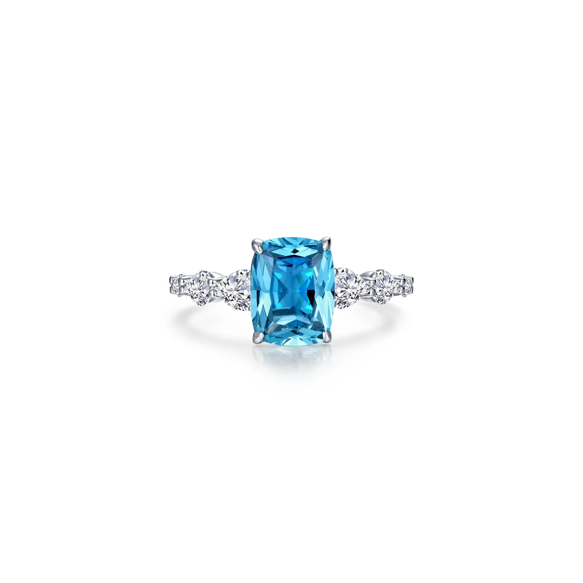 Lafonn Simulated Diamond &amp; Cushion-Cut Solitaire Ring R0541BTP05