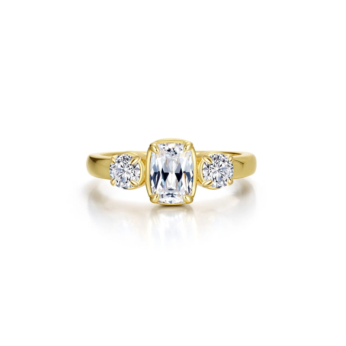 Lafonn Simulated Diamond Regal Three-Stone Ring R0563CLG