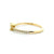 14K Yellow Gold 0.38cttw. East/West Marquise Diamond Fashion Ring