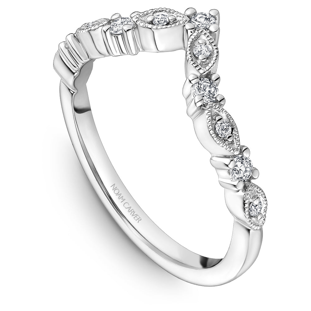 Noam Carver Stackable Collection 0.18cttw. Diamond Fashion Ring STB10-2