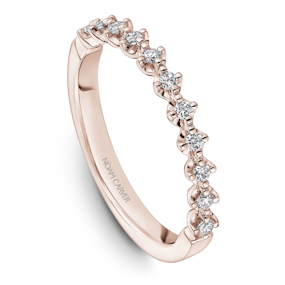 Noam Carver Stackable Collection 0.2cttw. Diamond Fashion Ring STB39-2