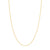 14K Yellow Gold 1.75mm Solid Diamond Cut Rope Chain with Lobster Lock