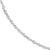 14K White Gold 2.00mm Solid Diamond Cut Rope Chain with Lobster Lock