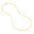 14K Yellow Gold 2.75mm Solid Diamond Cut Rope Chain with Lobster Lock