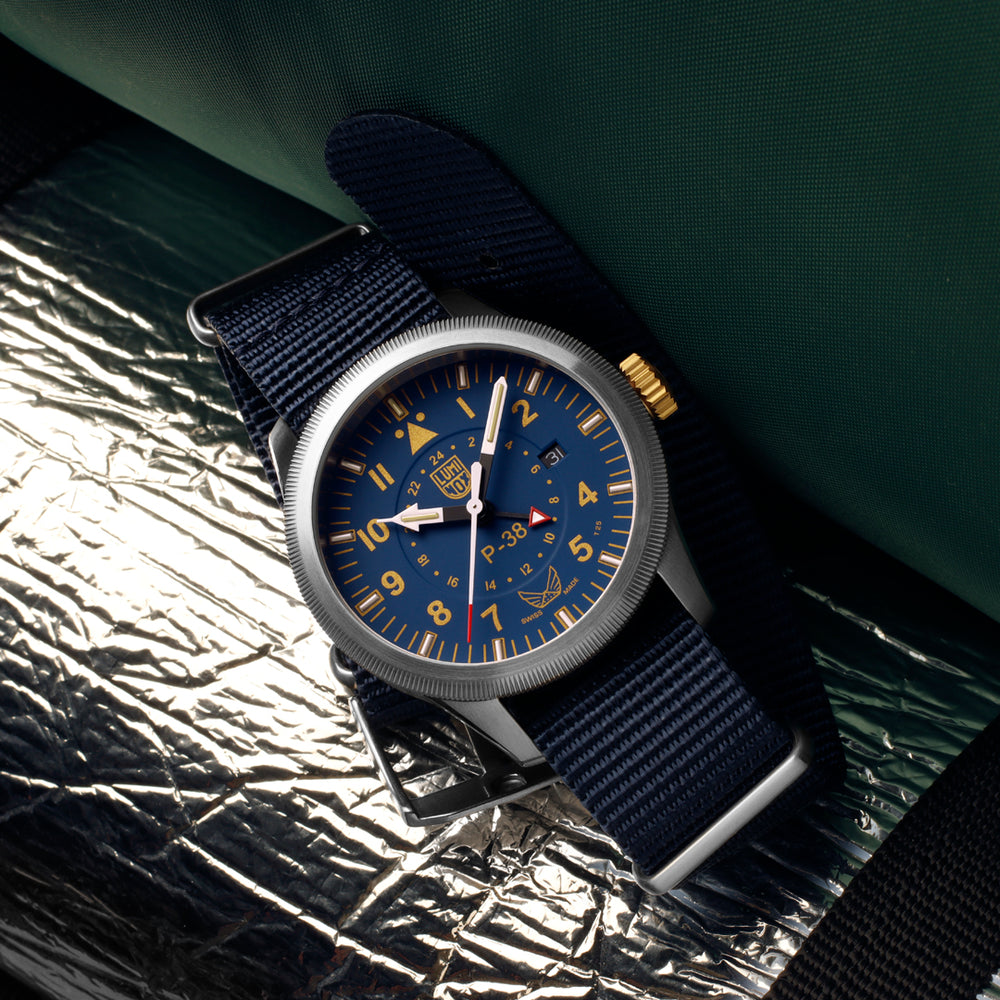Luminox x Volition America The Guardian P-38 Lightning Series 9521.VOL