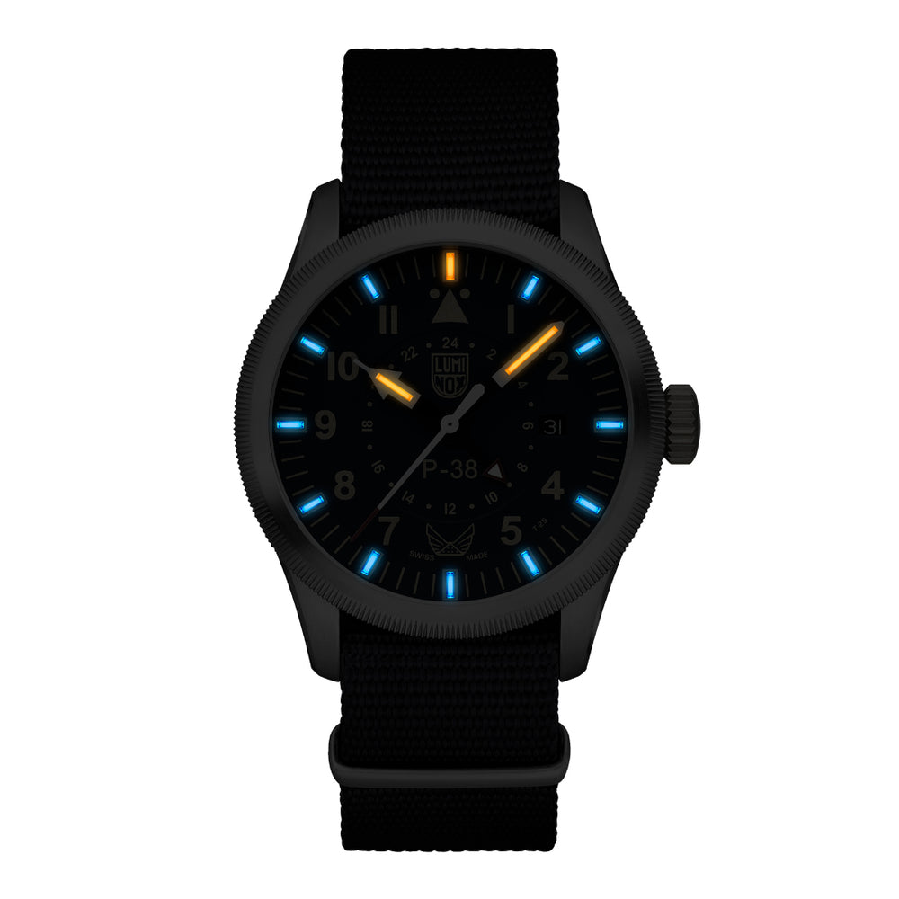 Luminox x Volition America The Guardian P-38 Lightning Series 9521.VOL