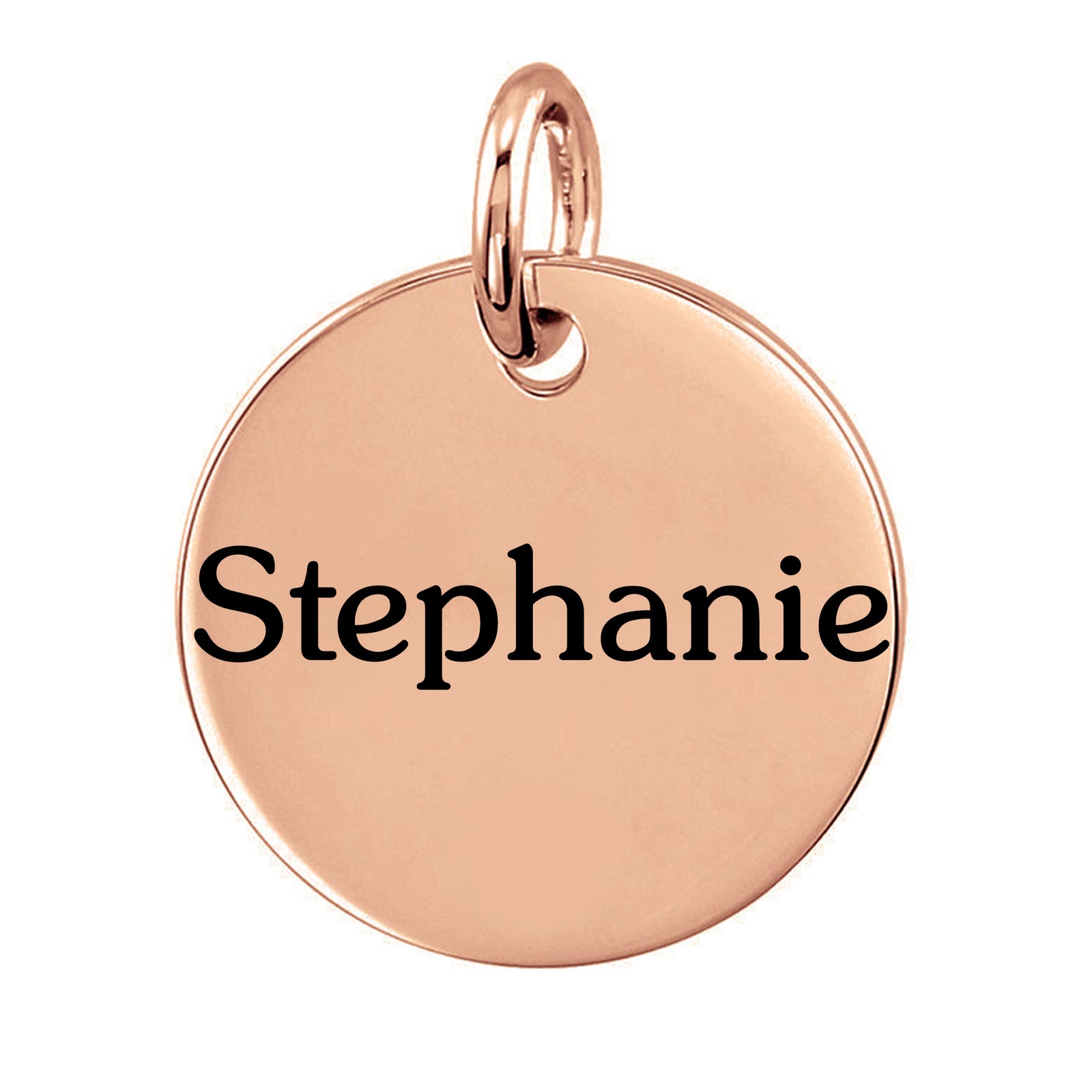 Personalized Extra Large Disc Pendant