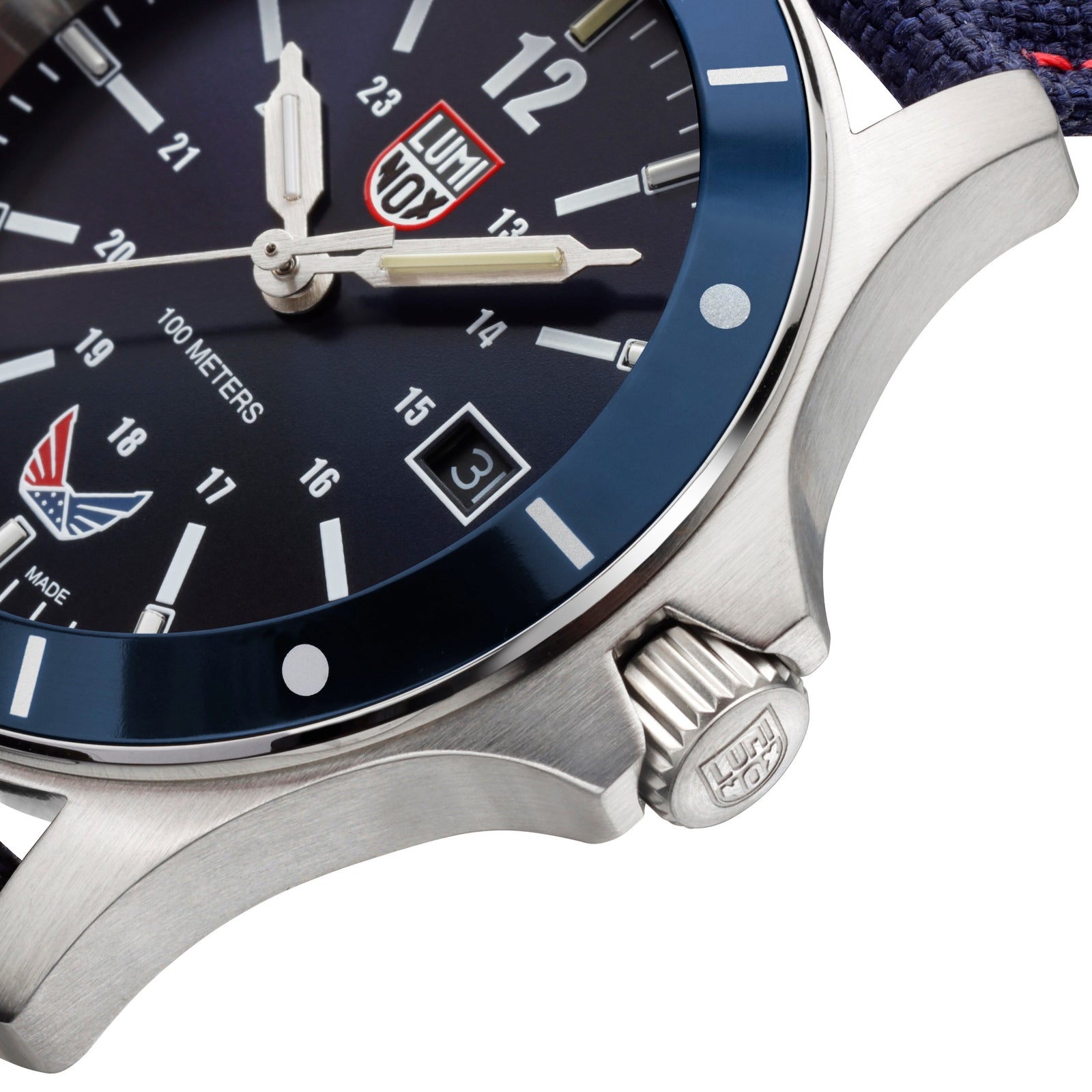 Luminox x Volition America Blue Valor Series 0913.VOL