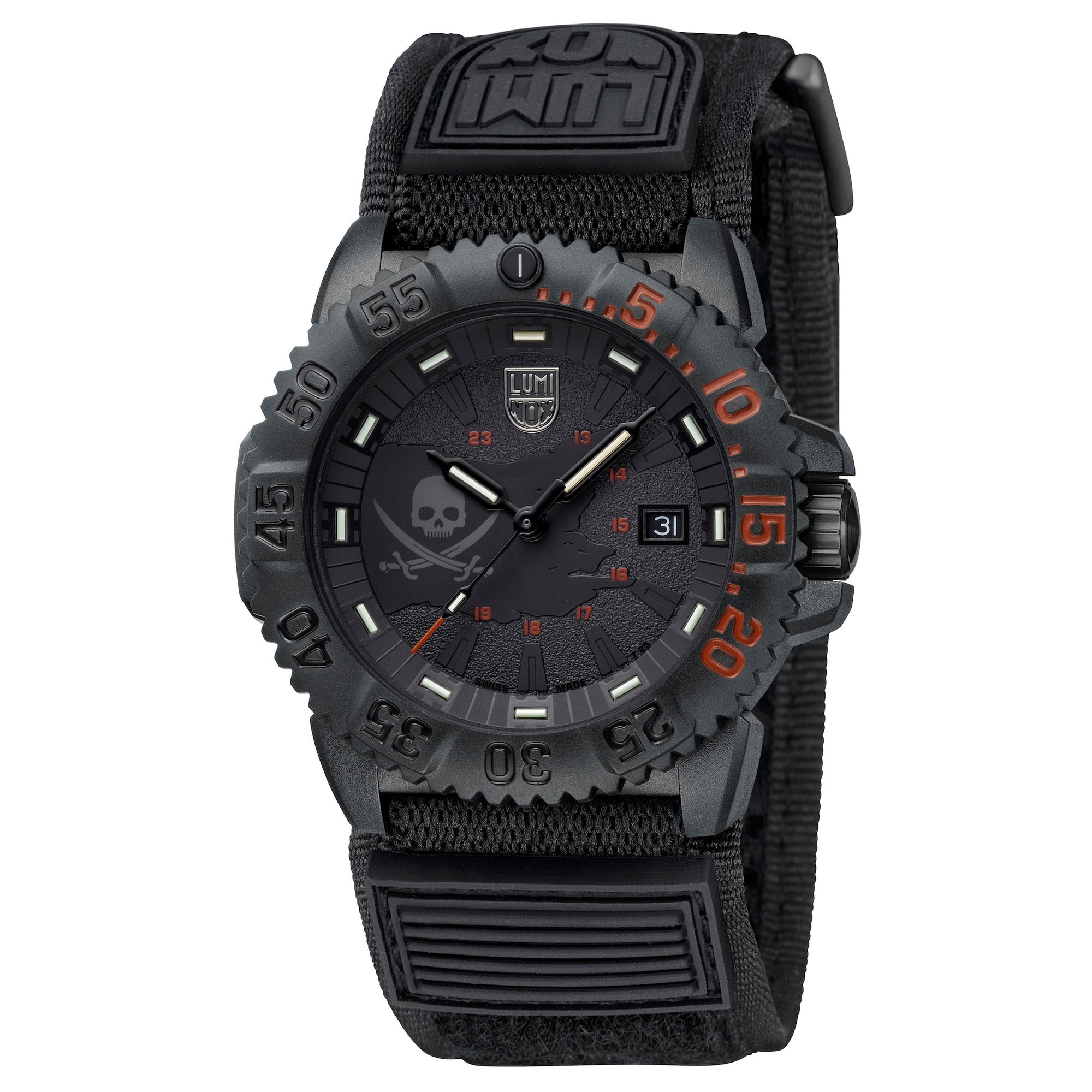 Luminox Limited Edition Navy Seal Jolly Roger Pirate Series 3051.PIR.LE