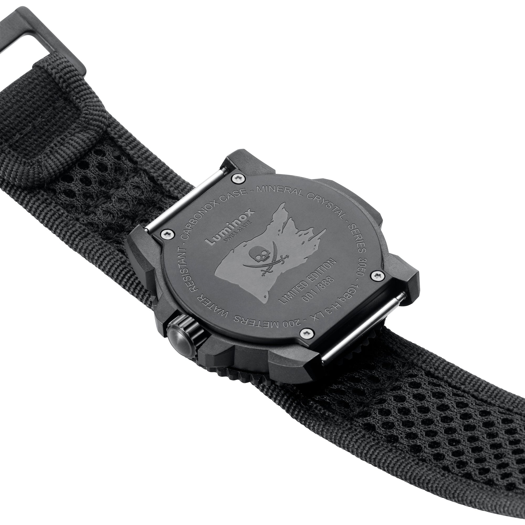 Luminox Limited Edition Navy Seal Jolly Roger Pirate Series 3051.PIR.LE