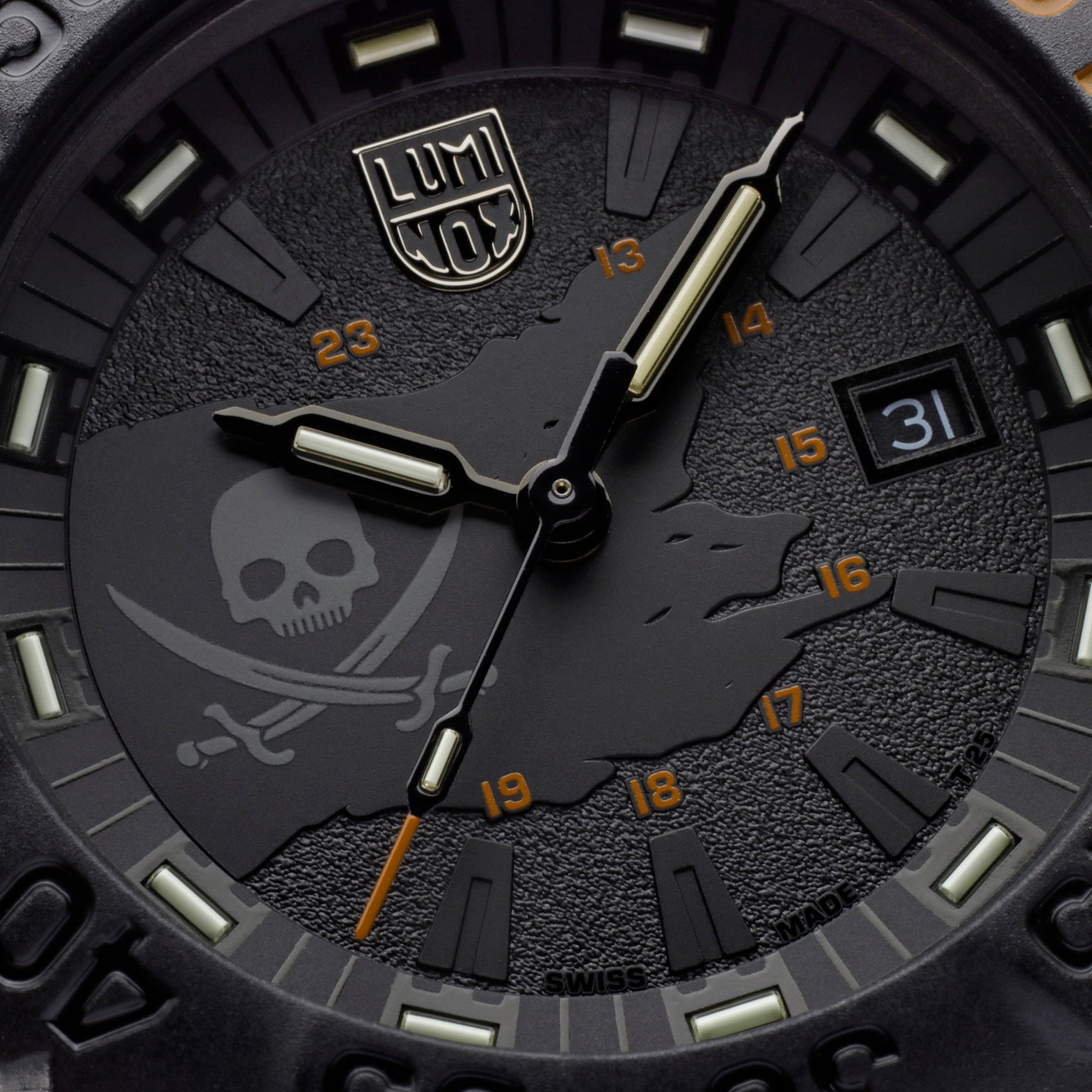 Luminox Limited Edition Navy Seal Jolly Roger Pirate Series 3051.PIR.LE