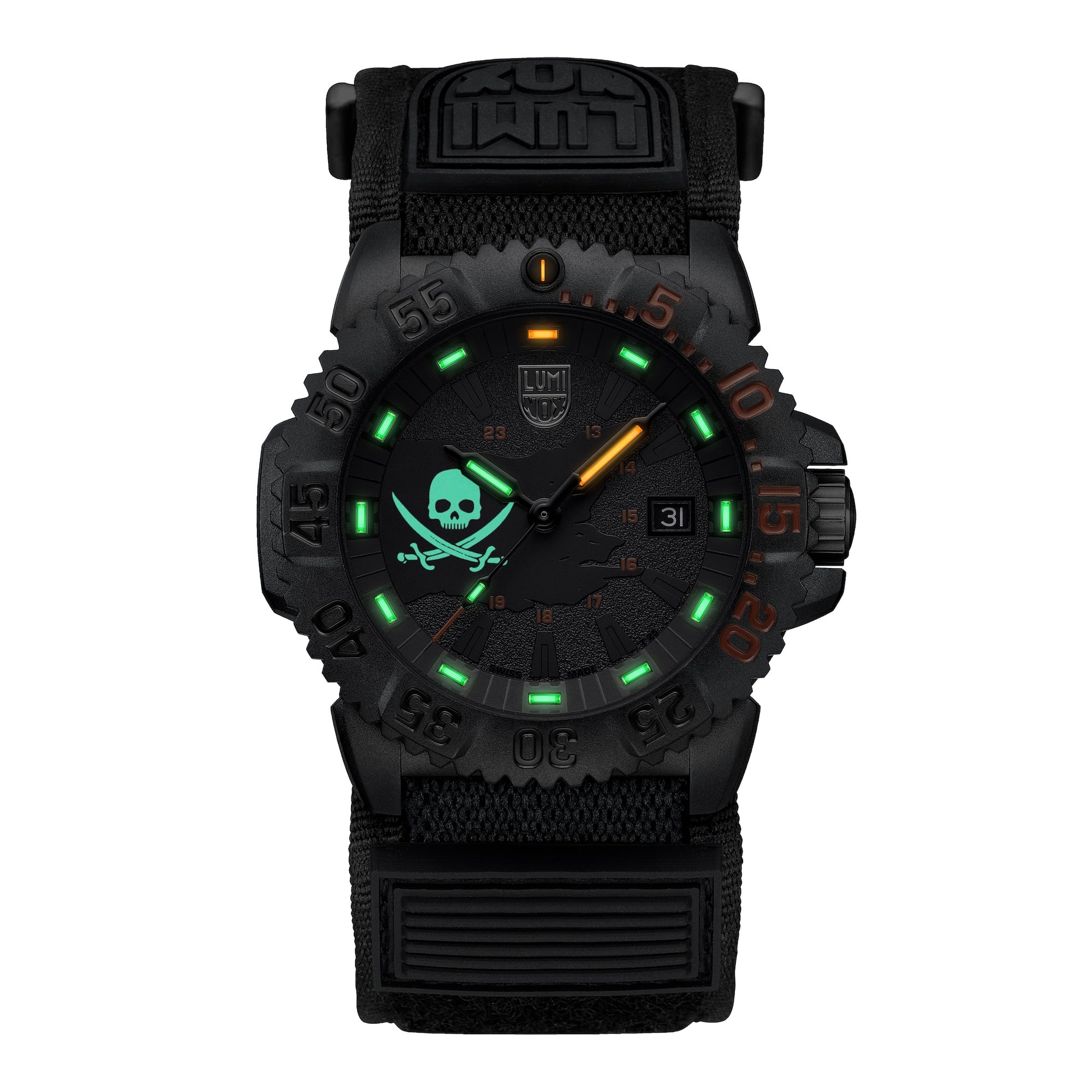 Luminox Limited Edition Navy Seal Jolly Roger Pirate Series 3051.PIR.LE