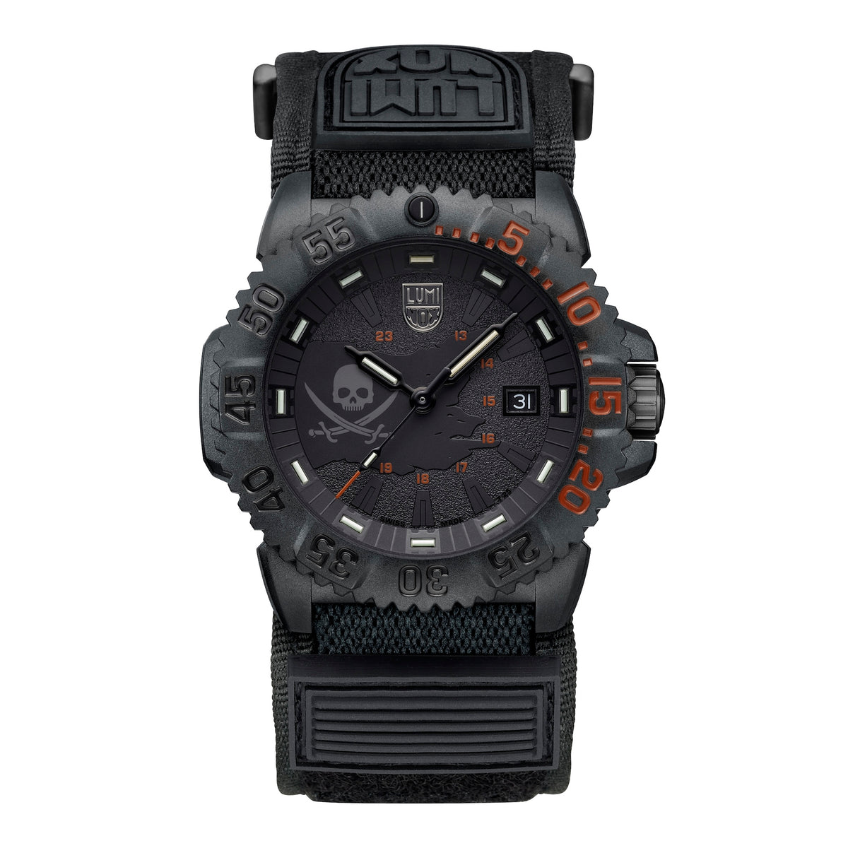 Luminox Limited Edition Navy Seal Jolly Roger Pirate Series 3051.PIR.LE