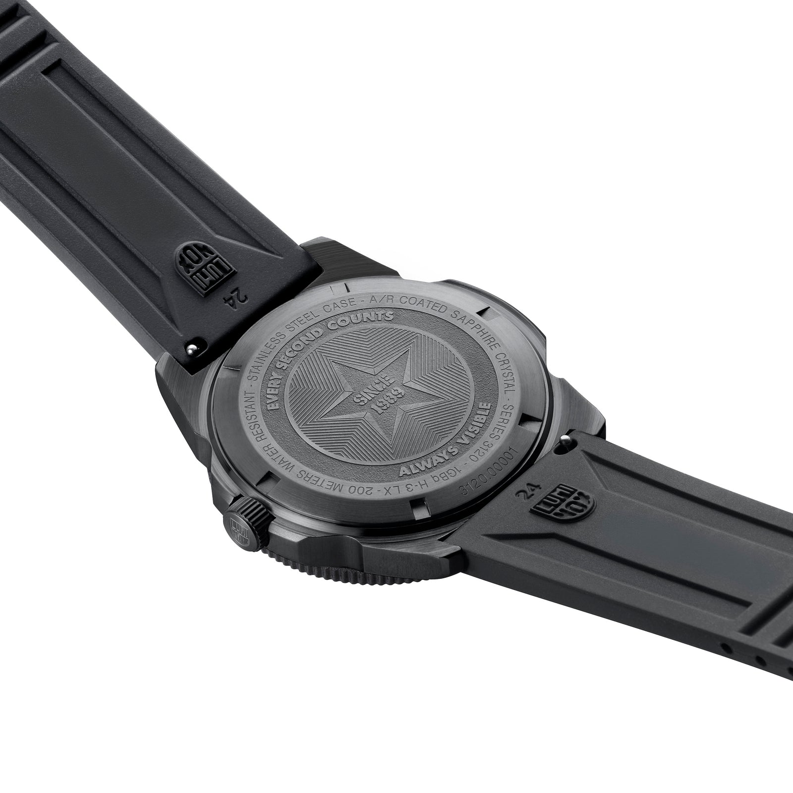 Luminox Pacific Diver Stealth Steel Series 3123.B