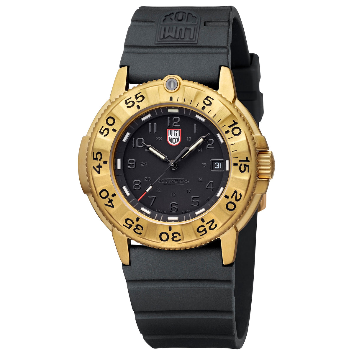 Luminox Navy SEAL Foundation 25th Anniversary 3220 Series Gold Color Edition 3221.NSF
