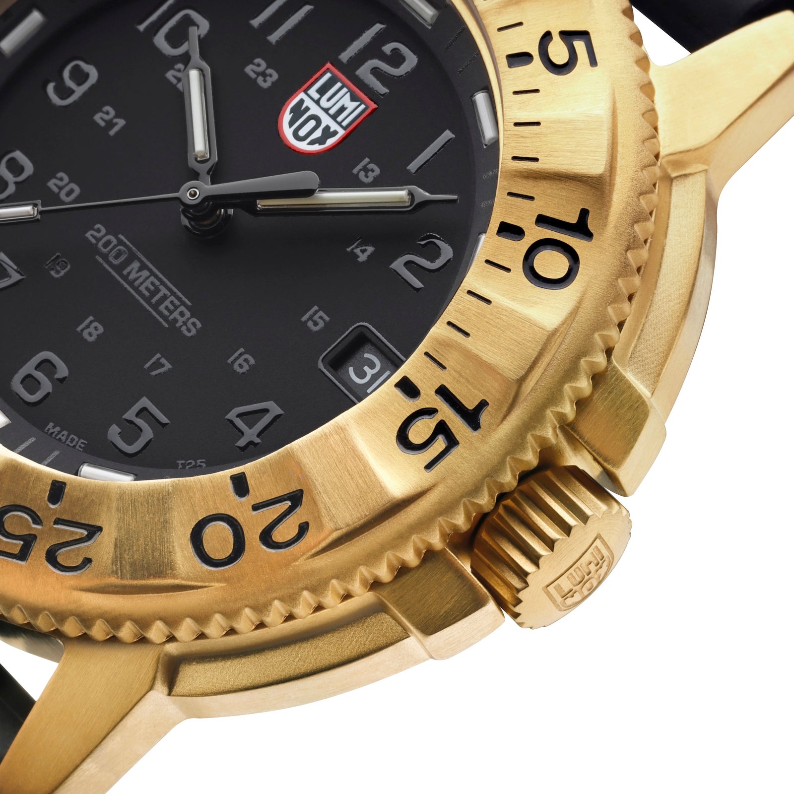 Luminox Navy SEAL Foundation 25th Anniversary 3220 Series Gold Color Edition 3221.NSF