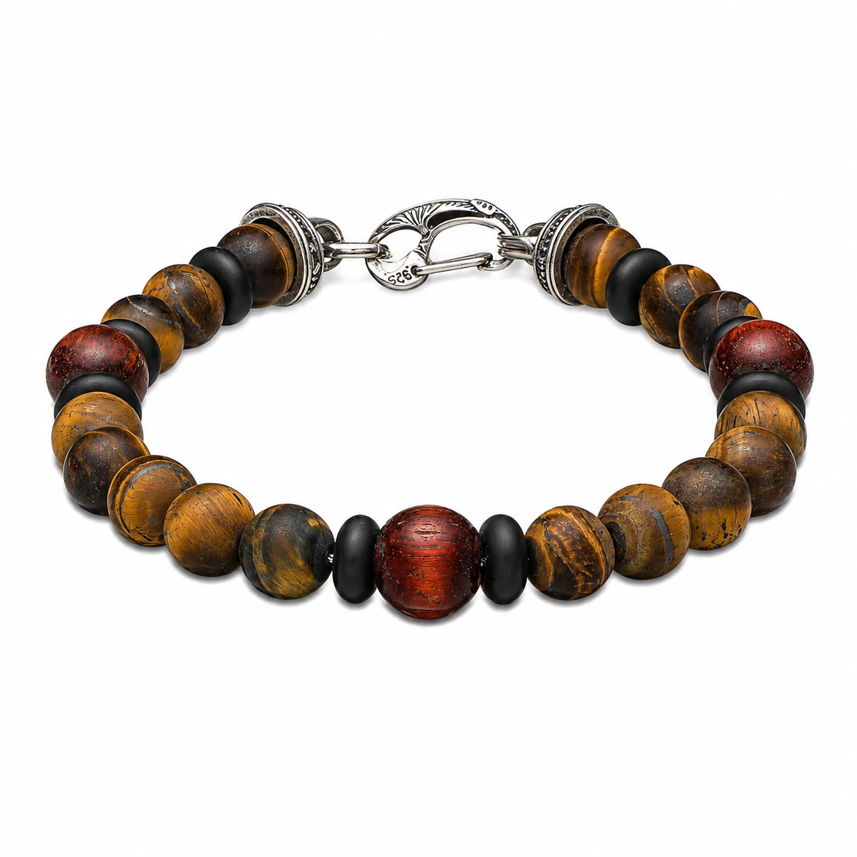 William Henry Dragon Fire II Beaded Bracelet