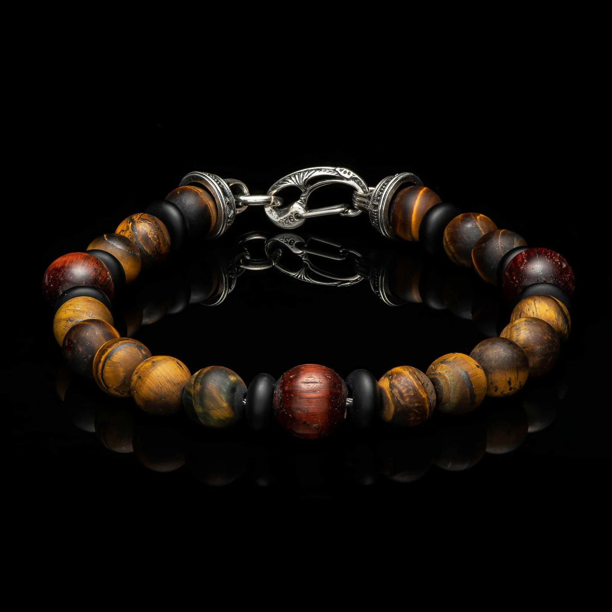 William Henry Dragon Fire II Beaded Bracelet