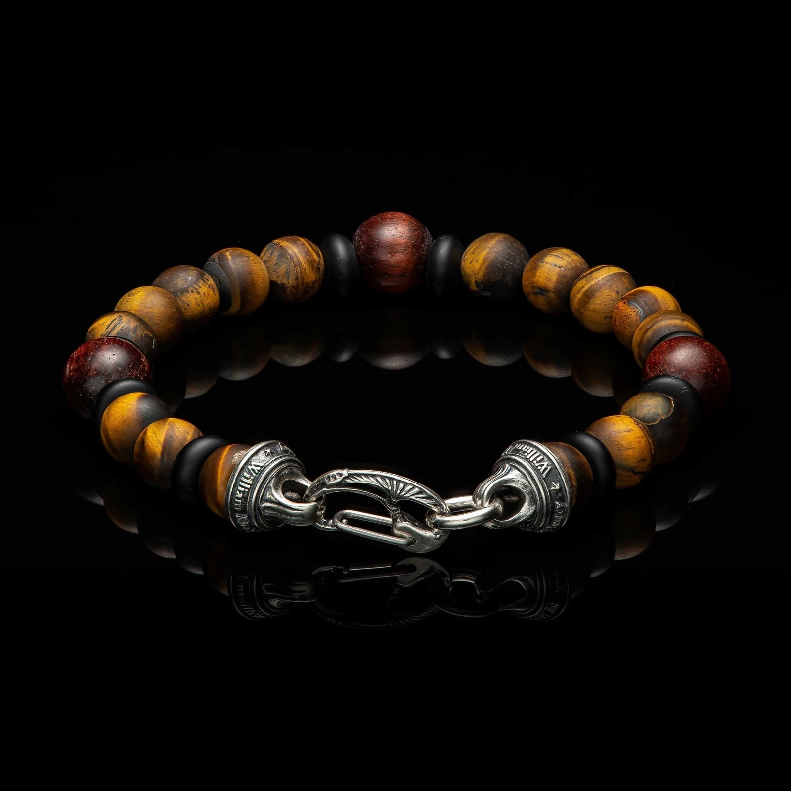William Henry Dragon Fire II Beaded Bracelet