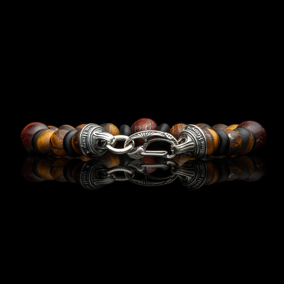 William Henry Dragon Fire II Beaded Bracelet