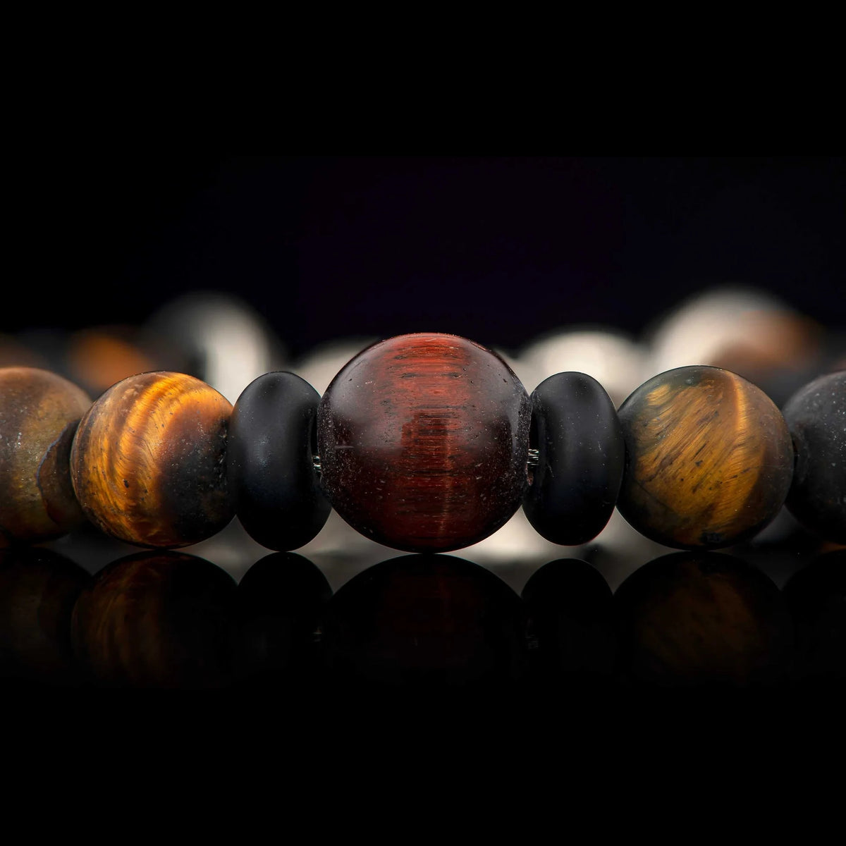 William Henry Dragon Fire II Beaded Bracelet