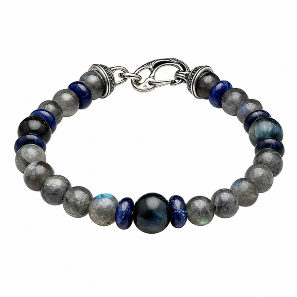 William Henry Magician - Labradorite, Sodalite & Blue Tiger Eye