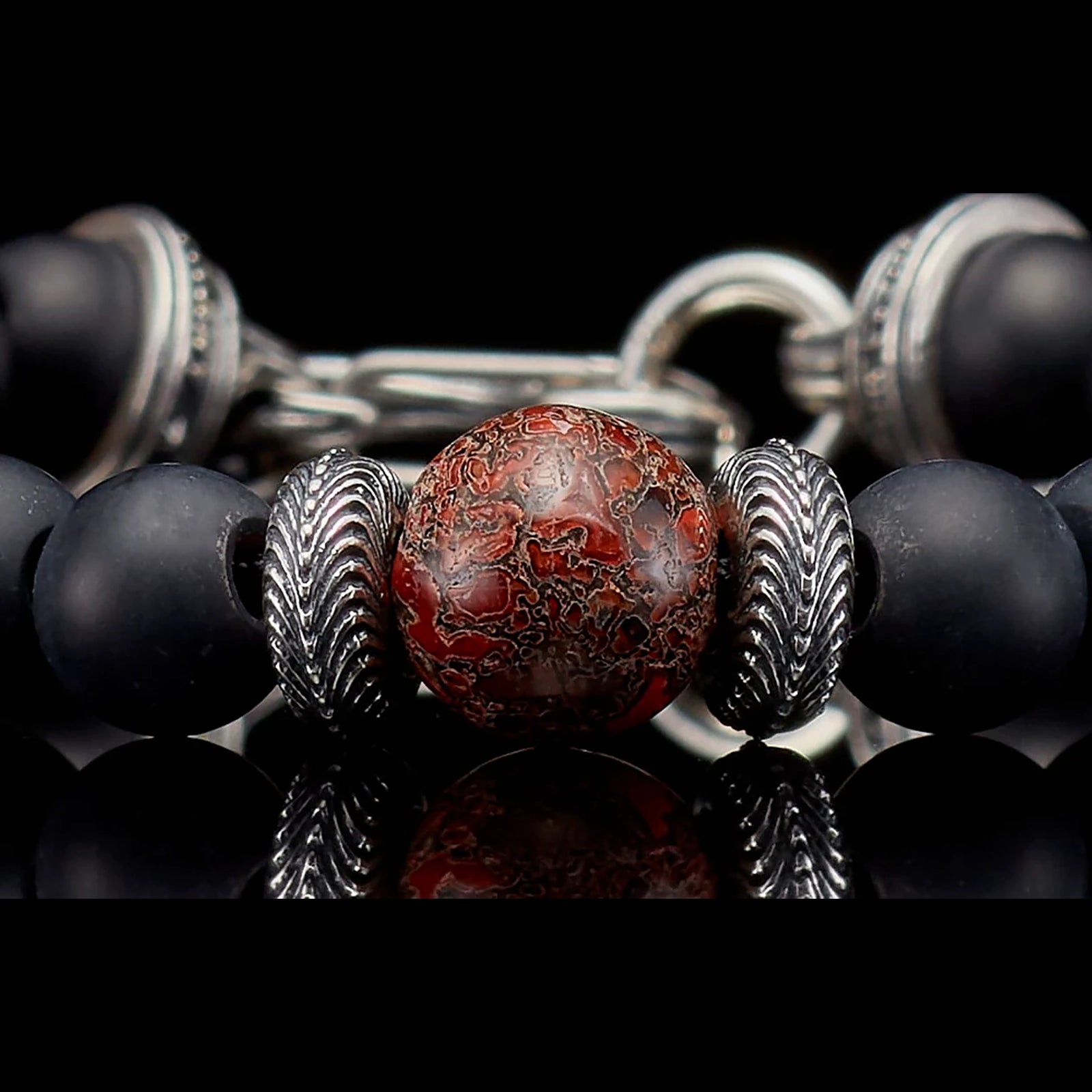 William Henry Gentis Beaded Bracelet