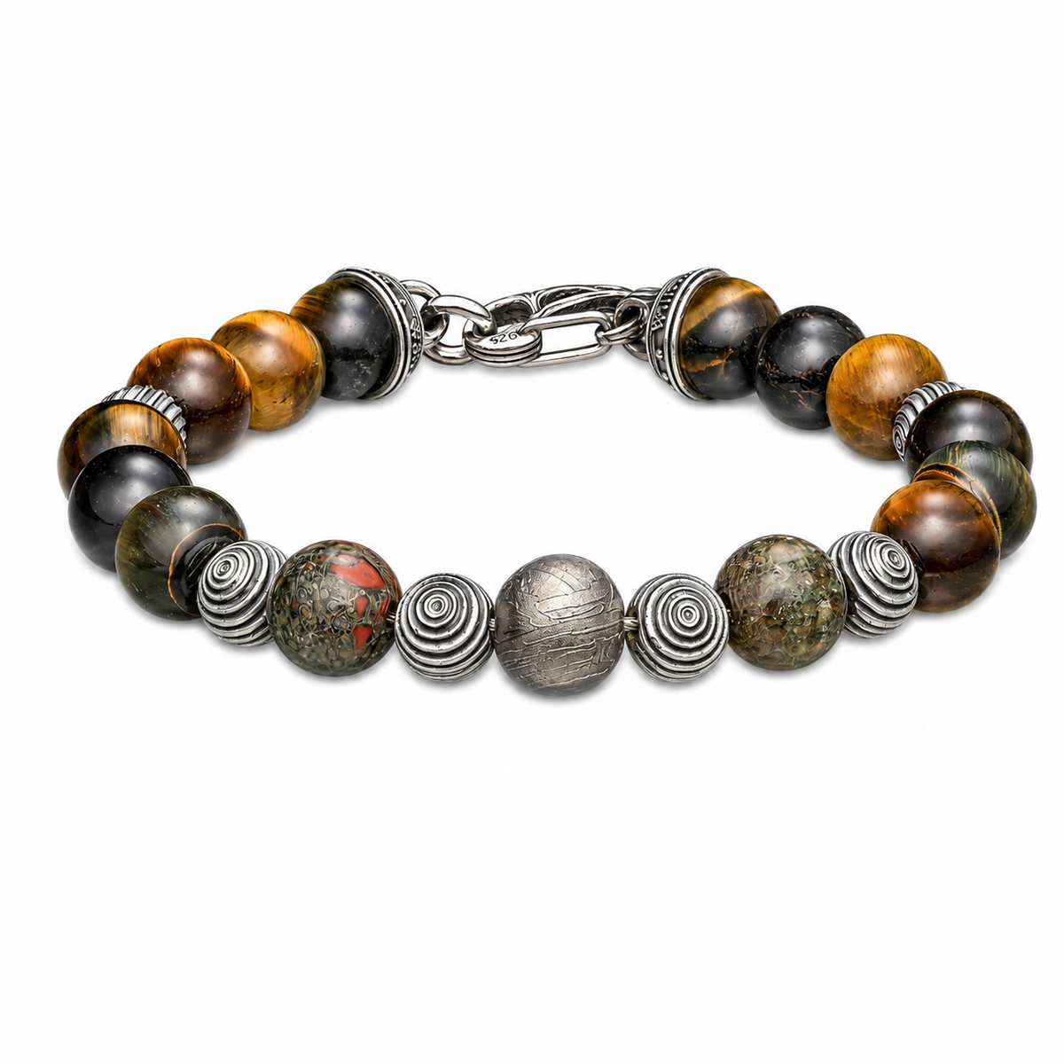 William Henry Tigron Beaded Bracelet