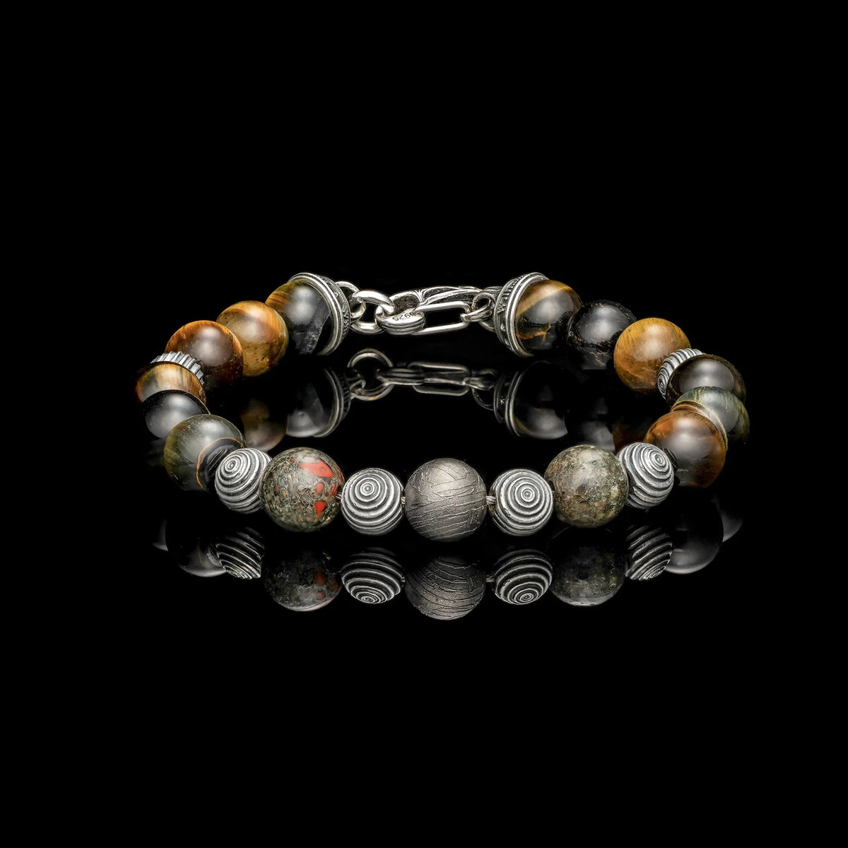 William Henry Tigron Beaded Bracelet