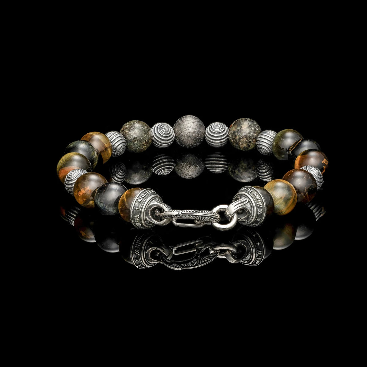 William Henry Tigron Beaded Bracelet