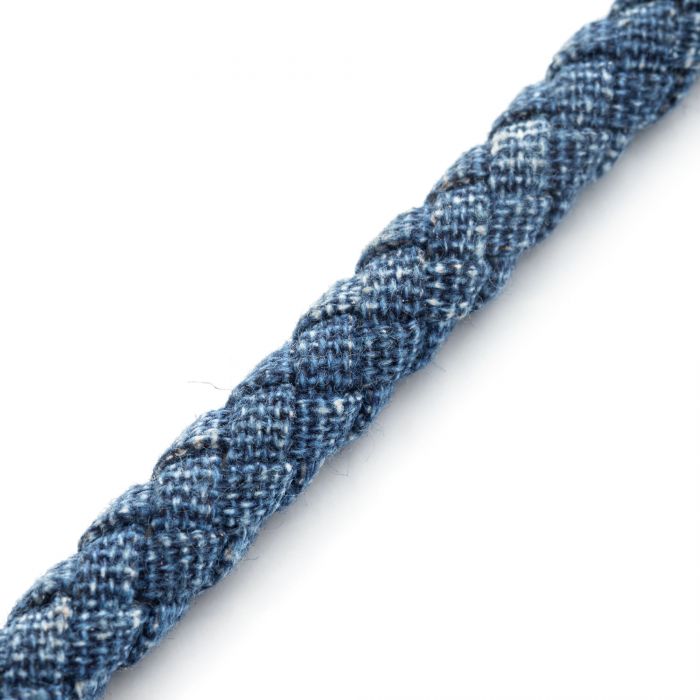 8mm Blue Denim Cord Bracelet BR210