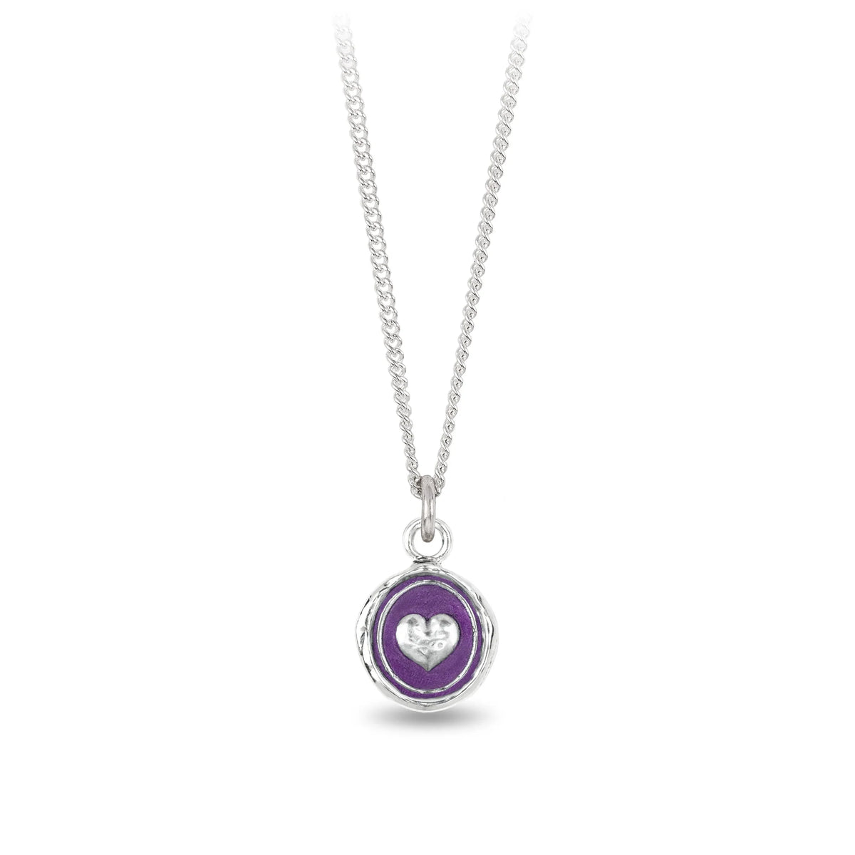 Loving Appreciation Mystic Violet True Colors Talisman Necklace