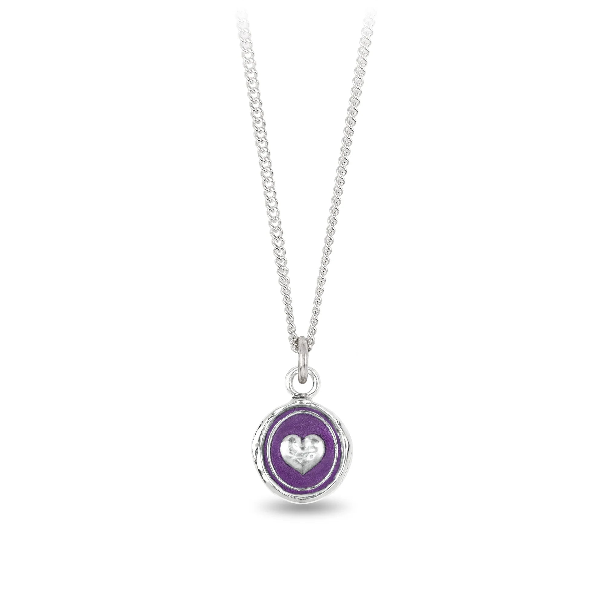 Loving Appreciation Mystic Violet True Colors Talisman Necklace