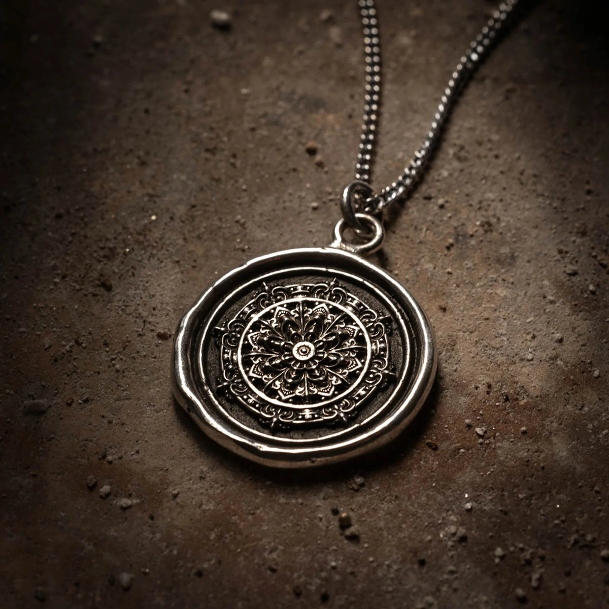 Mandala Talisman Necklace