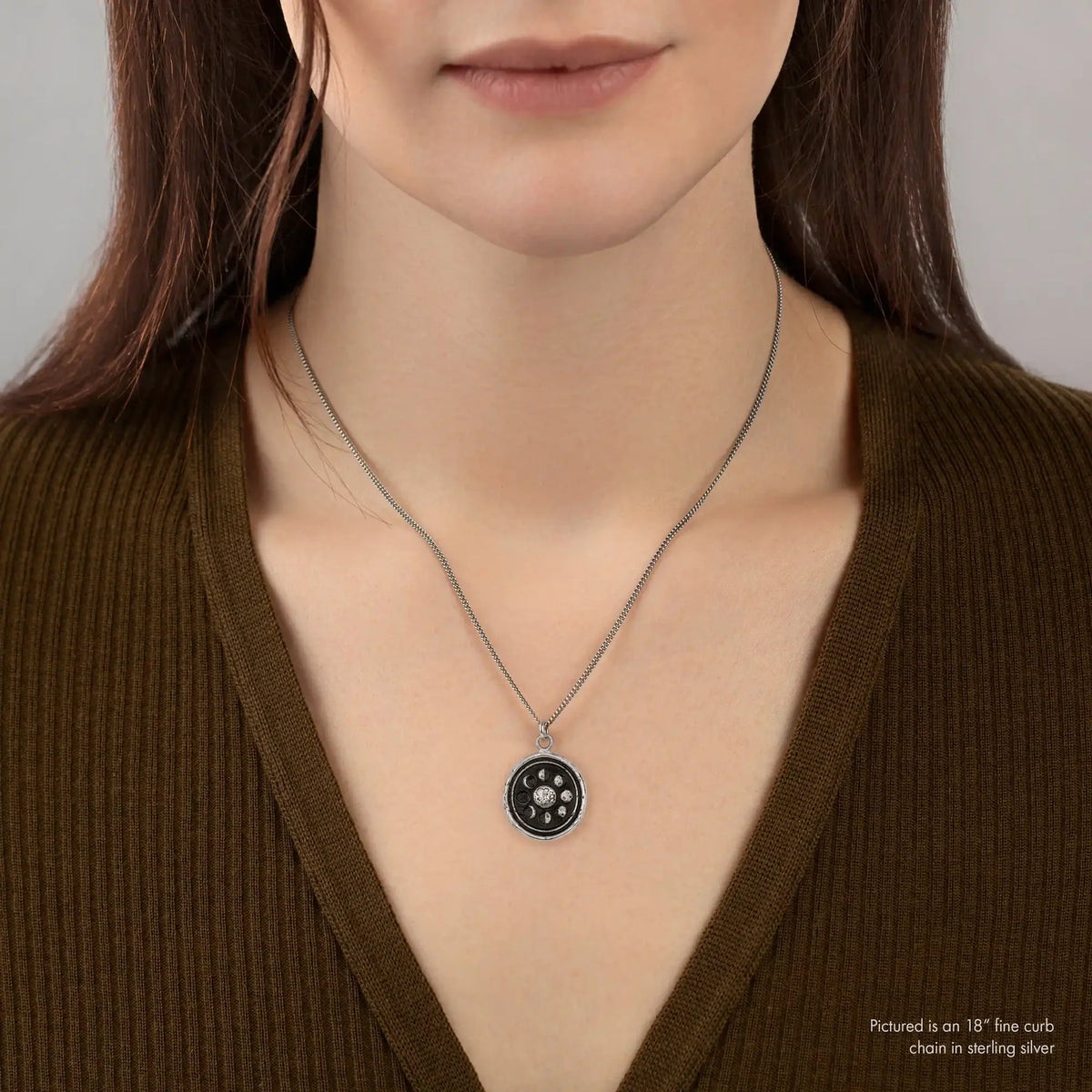 Moon Phases Talisman Necklace