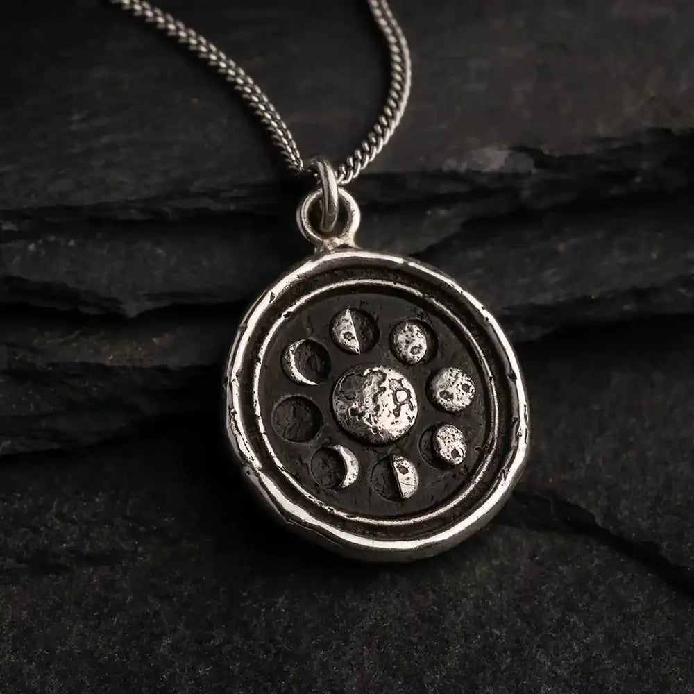 Moon Phases Talisman Necklace