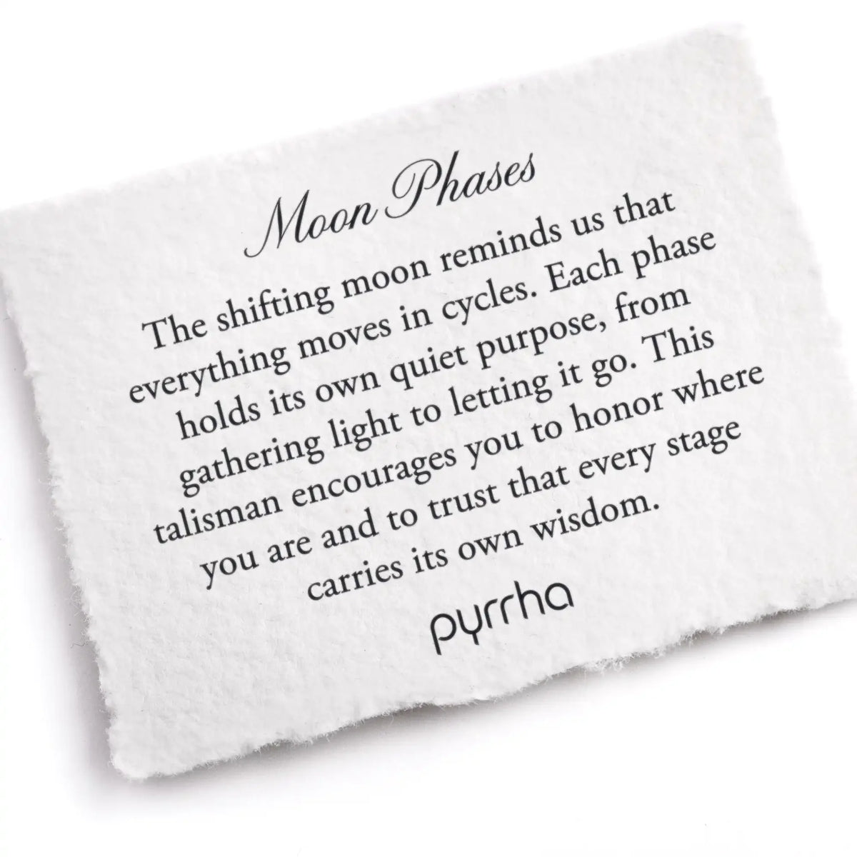 Moon Phases Talisman Necklace