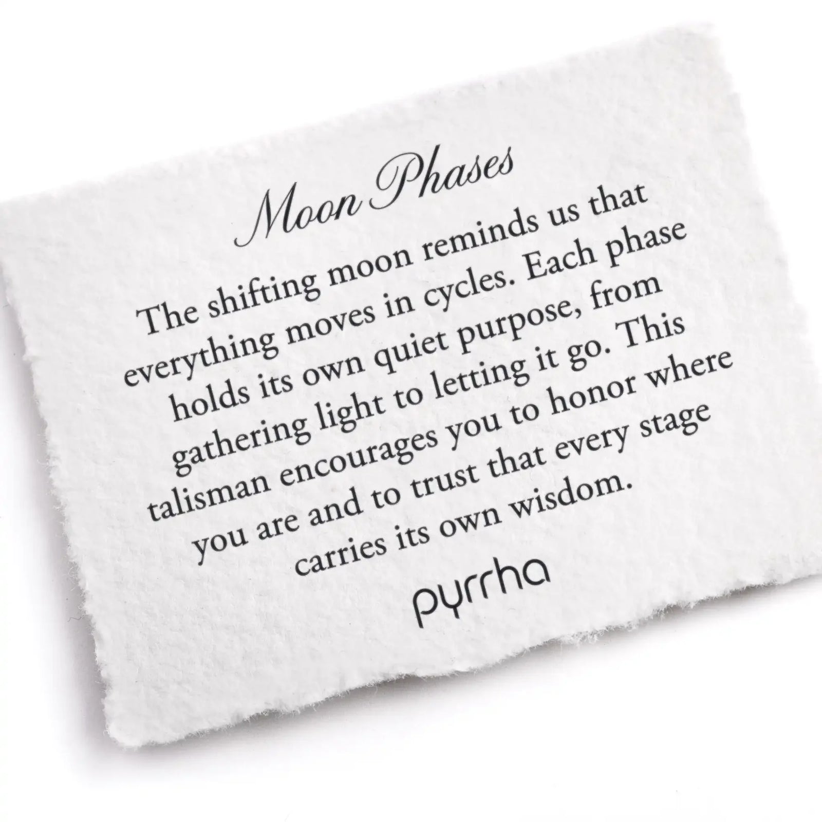 Moon Phases Talisman Necklace