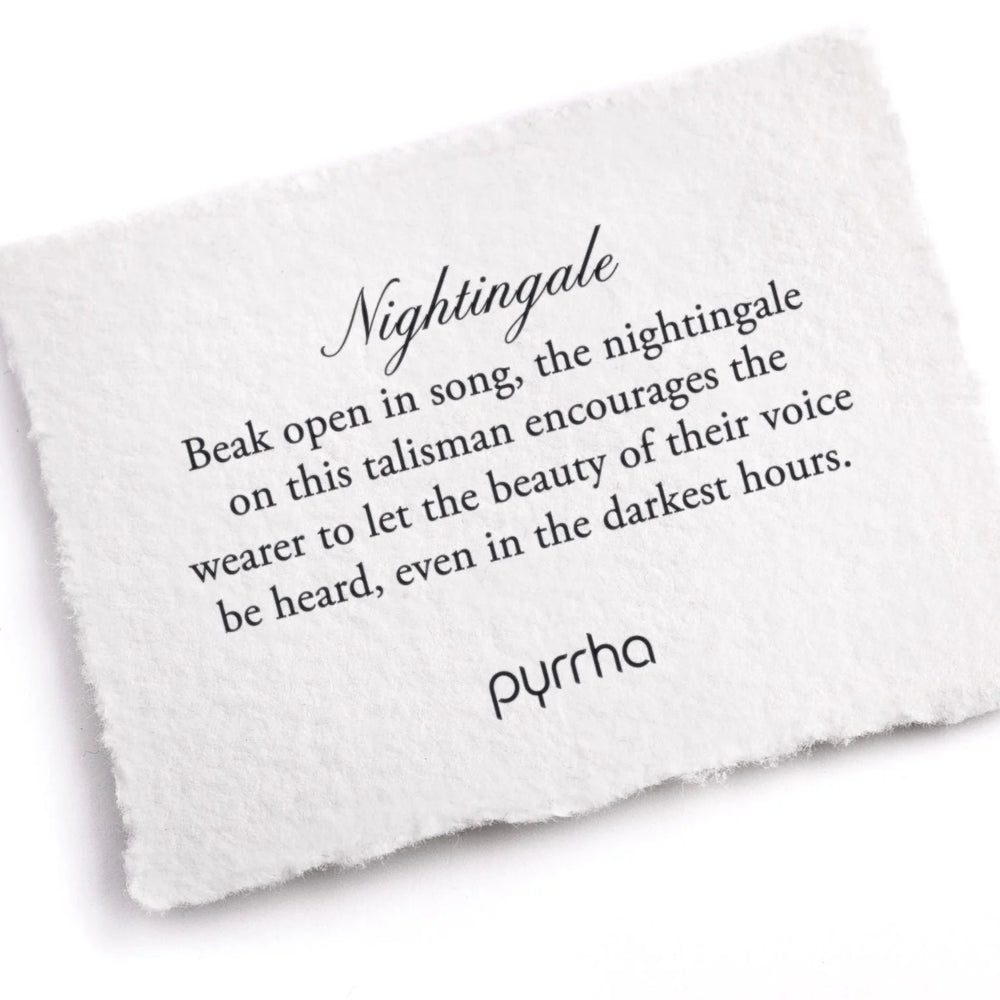 Nightingale Talisman Necklace
