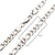 4mm Stainless Steel Figaro Chain 20" NSTC0204-20